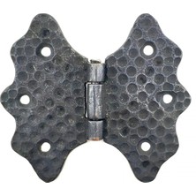 Just Cheap Store Antika Tarz Dekoratif Pirinç Kelebek Menteşe - 92 Mm, Oksit