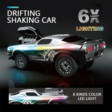 Trendzone Uzaktan Kumandalı Full Fonksiyon Şarjlı LED Işıklı15 Km/h Yapan Yan Yatan Drift Araba 22CM