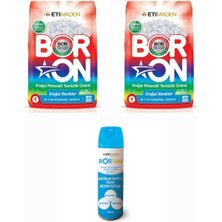 Boron Doğal Çamaşır Deterjanı Beyazlar Için 52 Yıkama 8 kg + Bortam Dezenfektan