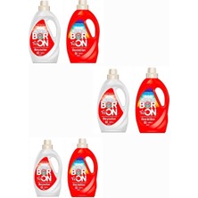 Boron Doğal Mineralli Sıvı Çamaşır Deterjanı 3 Beyazlar+3 Renkliler Için 156 Yıkama