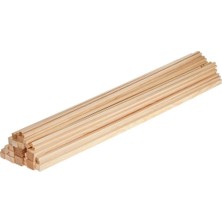 Ahşap Çıta (Çam Ağacı) 1 cm x 1 cm X50 cm (10 Adet )