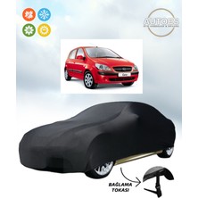AUTOES Hyundai Getz 2011 Model Araba Brandası,oto Branda Alttan Bağlantı Tokalı Siyah