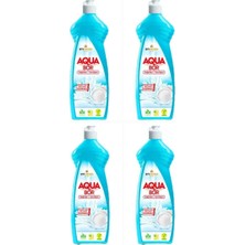 Aquabor Doğal Mineralli Elde Yıkama 4 Adet Sıvı Bulaşık Deterjanı