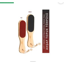 Prodiva Ikı Taraflı Ahşap Topuk Törpüsü