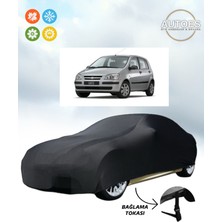 AUTOES Hyundai Getz 2014 Model Araba Brandası,oto Branda Alttan Bağlantı Tokalı Siyah