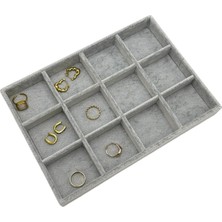 Çok Bölmeli Küçük Gri Saklama Kutusu, Pratik ve Şık Organizatör