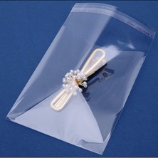 100 Adet 10X20CM Şeffaf Organizer Poşet Takı ve Aksesuarlar Için