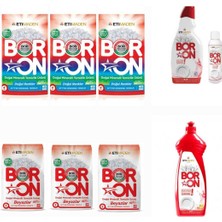 Boron Doğal Çamaşır Deterjanı Renkliler ve Beyazlar Için 156 Yıkama+ Elde ve Makine Için Bulaşık Deterjanı
