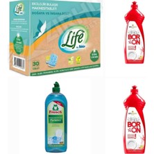 Boron Doğal Organik ve Vegan Bulaşık Deterjanı Seti 9