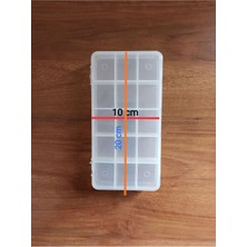 Çok Bölmeli Takı Organizer Kutusu – 15 Gözlü, Pratik ve Şık Depolama