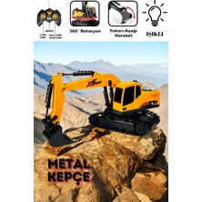 Trendzone Uzaktan Kumandalı Full Fonksiyon Şarjlı  Işıklı Iş Makinesi Ekskavatör Kazıcı Kepçe