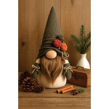 Vanilya Gift Yılbaşı Cücesi Velvet Boy Yeşil 35 cm