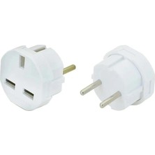 MegaSepet Ingiliz Priz Dönüştürücü - Yeni Model Seyahat Tipi Universal Çoklu Priz Adaptörü