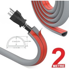 Storemax Esnek Kablo Kanalı Şeritli GRI/GT-KK10