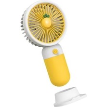 Storemax Fan Soğutucu Mini Vantilatör Klima Güçlü Serinletici Taşınabilir Şarjlı Masa Üstü Sessiz Standlı