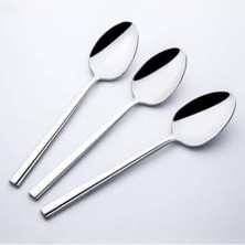 Storemax Dalyan Modeli Sade 1 Takım 6 Adet Yemek Kaşık Takımı