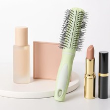 Storemax Yuvarlak Saç Fırçası ve Tarak – Su Yeşili, Masaj Uçlu, Hacim ve Şekillendirme Için