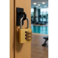 Storemax Worex Şifreli Asma Kilit, Pirinç, 3 Haneli Şifre, 79 mm x 28 mm, Güvenlik Kilidi, Premium Kalite