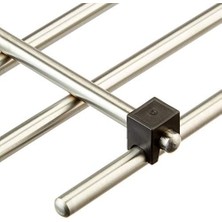 Storemax 301.110.87 Lämplıg Tencere Izgarası, Paslanmaz Çelik, Gümüş, 50 x 28, 50 x 27 x 2 cm