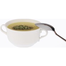 Storemax Porselen Çorba Kasesi Kulplu Çorbalık Hazır Çorba Tabağı 2 Adet