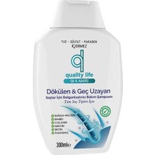 Storemax Ql 6 Aktifli Şampuan Dökülme Karşıtı Geç Uzayan Saçlar Tuzsuz Parabensiz Sülfatsız Hızlı Saç Uzatma