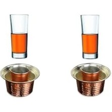 Storemax Bardak Bakır Ehlikeyf 2 Kişilik Özel Set