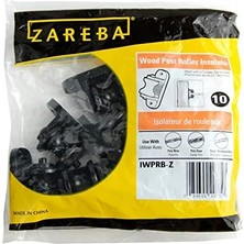 Storemax Zareba Iwprb-Z Ahşap Direkler Için Siyah Plastik Rulo Izolatör - 10'lu Paket