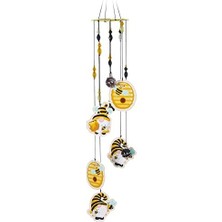 Storemax - Rüzgar Çanları - Bahçe Dekoru - Bahçe ve Bahçe Dekorasyonu Için Dekoratif Çanlar - Arı Cüce Rüzgar Çanı, 11889