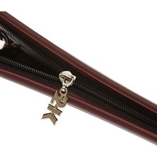 Storemax 2k 414-4 Sekreter Notluğu A4 Sekreterlik Dosyası Fermuarlı Deri Kapaklı Sekreter Tablası, Bordo