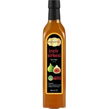 Storemax Hanzade Bitkisel Incir Sirkesi 500 ml Doğal Fermantasyon Içilebilir Katkısız Cam Şişe