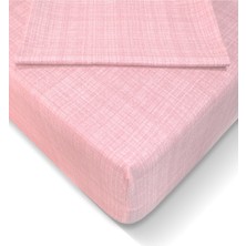 CS İlkim Tek Kişilik Tek Yastıklı Yavruağzı Lastikli Çarşaf 100X200 cm