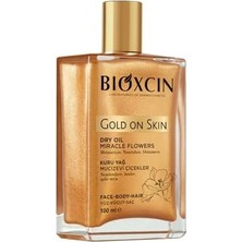 Storemax Bioxcin Gold On Skin Altın Parıltılı Kuru Yağ 100 ml - Dry Oil Saç Yüz Vücut