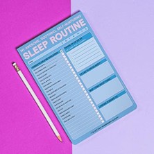 Storemax Uyku Rutin Pedi, Uyku Kontrol Listesi, 15,24 x 22,86 cm