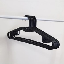 Storemax Plastik Elbise Askısı, Siyah Elbise Askısı, Gömlek Askısı, Dolap Içi Askı, Yer Kaplamayan Askı, Ceket Askısı, Pantolon Askısı, Gömlek Askısı, Etek Askısı (12)