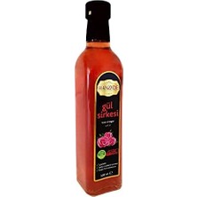 Storemax Hanzade Bitkisel Gül Sirkesi 500 ml Doğal Fermantasyon Içilebilir Katkısız Cam Şişe