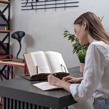 Storemax - Kitap Okuma Standı Büyük Boy (Antik)