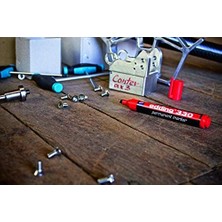 Storemax 330 Permanent Markör Mavi - 10 Kalem - 1-5 mm Kesik Uçlu