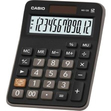 Storemax MX-12B-BK-W-DC Ekononik Hesap Makinesi, Siyah