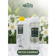 Kırçiçeği Beyaz Zambak Kolonyası 400 ml Pet Şişe + 1litre Bidon 2'li Set