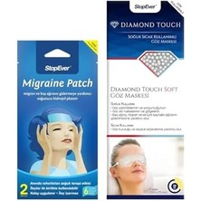 Storemax Stopever Diamond Touch Göz Maskesi ve Cooling Patch Soğutucu Hidrojel Plaster 2'li Set