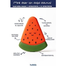 Storemax Bebek Diş Kaşıyıcı ve Oyuncak - Karpuz Şekilli Dişlik (%100 Doğal Kauçuk)