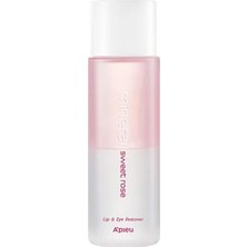 Storemax A'pıeu Hassas Ciltler Için Çift Fazlı Göz ve Dudak Makyaj Temizleyici Mineral Lip ve Eye Remover Sweet Rose
