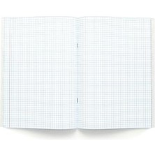 Storemax Kamuflaj Desen A4 Okul Defteri, 60 Yaprak Kareli 4'lü Paket