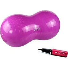 Storemax Delta Fıstık Şekilli Pilates Topu + Pilates Topu Pompası