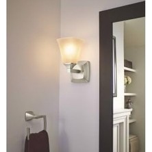 Storemax Voss Fırçalanmış Nikel Banyo El Havlusu Yüzüğü, Duvara Monte Açık Havlu Halkası, YB5186BN 29,5 x 7,2 x 17,3 cm