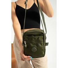 Teal Collection Unisex Mini Çapraz Çanta – Çok Gözlü, Hafif ve Günlük Kullanım Için Uygun