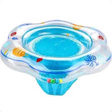 Storemax Bebek Havuzu Şamandırası, Güvenlik Koltuğu ile Bebek Yüzme Simidi, Çift Hava Yastıklı Pvc Şişme Yüzme Şamandırası, 6-48 Aylık Bebekler Için