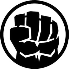 Storemax Yumruk Metal Duvar Tablosu