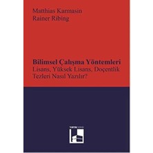 Storemax Bilimsel Çalışma Yöntemleri: Lisans, Yüksek Lisans, Doçentlik Tezleri Nasıl Yazılır?