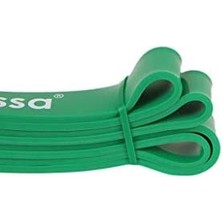 Storemax Avessa Latex Güç Bandi 32 mm Sert (208CM x 3,5 x 32MM) Yeşil